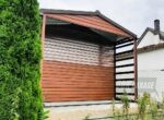 GARAŻ BLASZANY 3m x 5m poziom - dwuspad - Brama - okno - drzwi - wiata BOX114 4x4 - obrazek 12