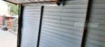 GARAŻ BLASZANY 6m x 6m poziom - spad tył - 2x Brama uchylna ciemny orzech - drewnopodobny BOX74 6x6 - obrazek 11