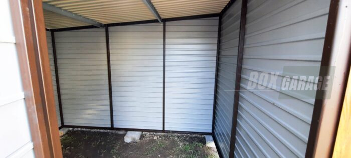 SCHOWEK - DOMEK OGRODOWY 3m x 2,5m spad w lewo - drzwi BOX73 3x2,5 - obrazek 5